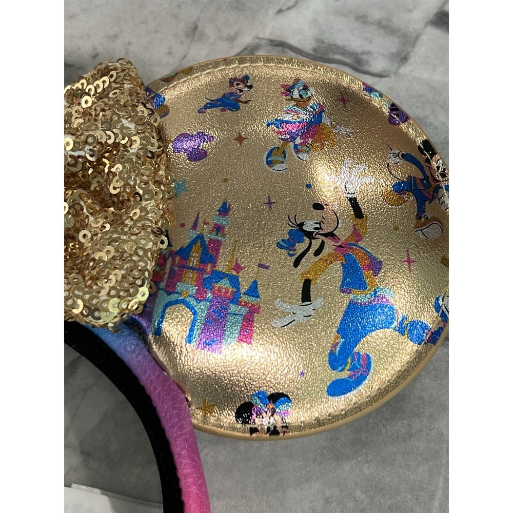Disneyland 70th Anniversary Mickey Headband‎ Ears New 2025 - Picture 3 of 9